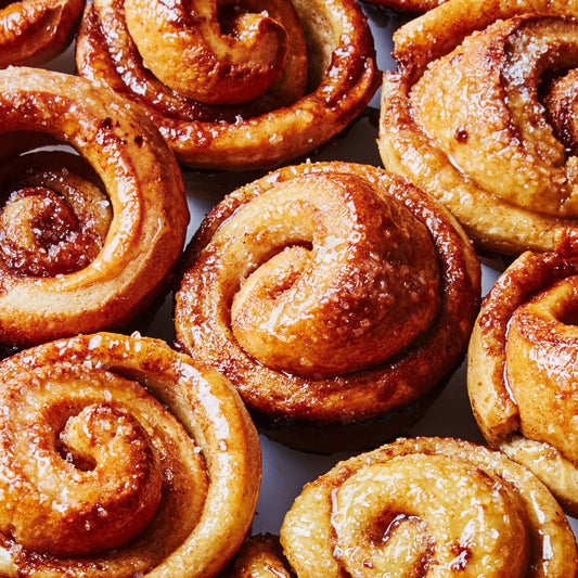 Mini honey morning buns